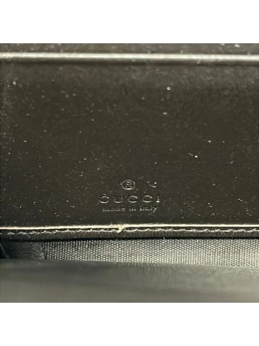 Gucci Wallet Web GG Supreme Canvas Zip Around Beige Dark Brown Multi - Picture 5 of 8
